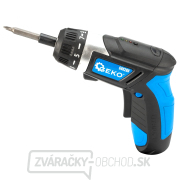 Akumulátorový skrutkovač 3,6 V + príslušenstvo (10) Náhľad