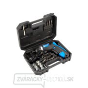 Akumulátorový skrutkovač 3,6 V + príslušenstvo (10) náhled