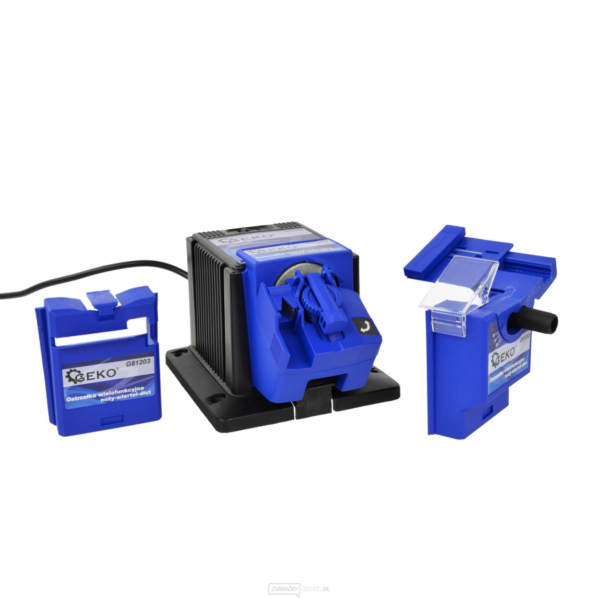 GEKO Multifunkčná elektrická brúska 3v1, 65W, strúhadlo, sekáč, dláto