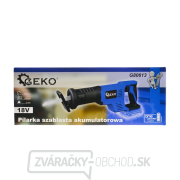 GEKO Akumulátorová píla chvostovka 18V One Power - bez batérie a nabíjačky GEKO Akumulátorová píla chvostovka 18V One Power - bez batérie a nabíjačky náhled