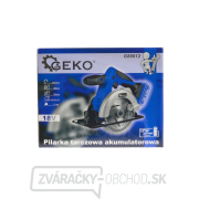 GEKO Akumulátorová okružná píla 18V One Power - bez batérie a nabíjačky GEKO Akumulátorová okružná píla 18V One Power - bez batérie a nabíjačky náhled