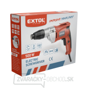 Elektrický skrutkovač, 500W, 1/4