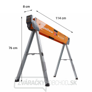 Skladacia pracovná koza BORA PM-4500 Speedhorse - 1 pár Náhľad