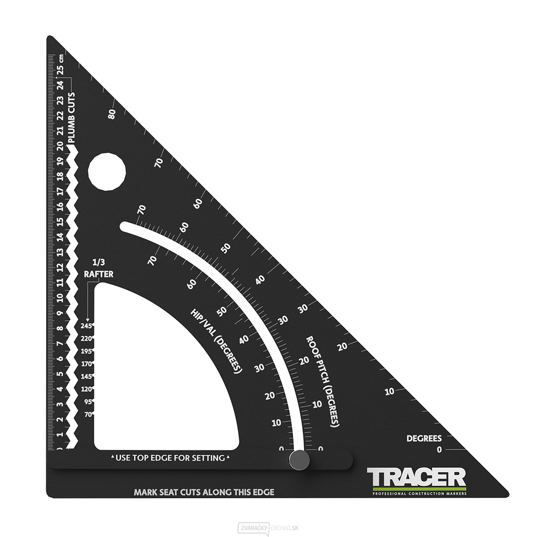Tesársky uholník Tracer Pro Square - veľký