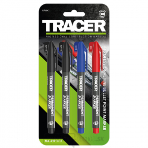 Tracer Sada 4 permenantných popisovačov APMK1 Tracer Sada 4 permenantných popisovačov APMK1 gallery main image