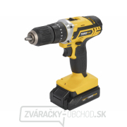 POWERPLUS POWX00840 - Aku príklepový skrutkovač/vŕtačka 20V LI-ION 2BAT plus 53ks prísl. Náhľad