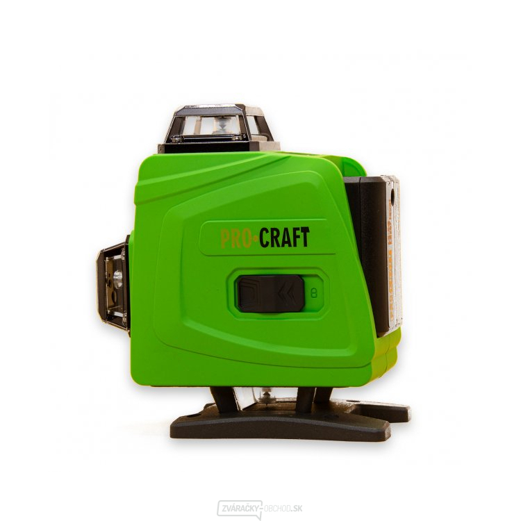 Laser zelený líniový, krížový samonivelačný Procraft LE-4G | LE-4G