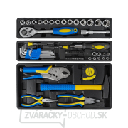 Škatule na náradie s vybavením, 64 kusov, kovová škatuľa (2) náhled