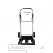GEKO Ručný vozík-rudla, nosnosť 90kg 355x240mm, hliníkový skladací Náhľad