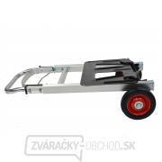 GEKO Ručný vozík-rudla, nosnosť 90kg 355x240mm, hliníkový skladací Náhľad