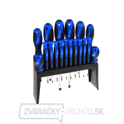 Súprava skrutkovačov GEKO CRV PROFI, 18 kusov, na stojane (5/10) Náhľad