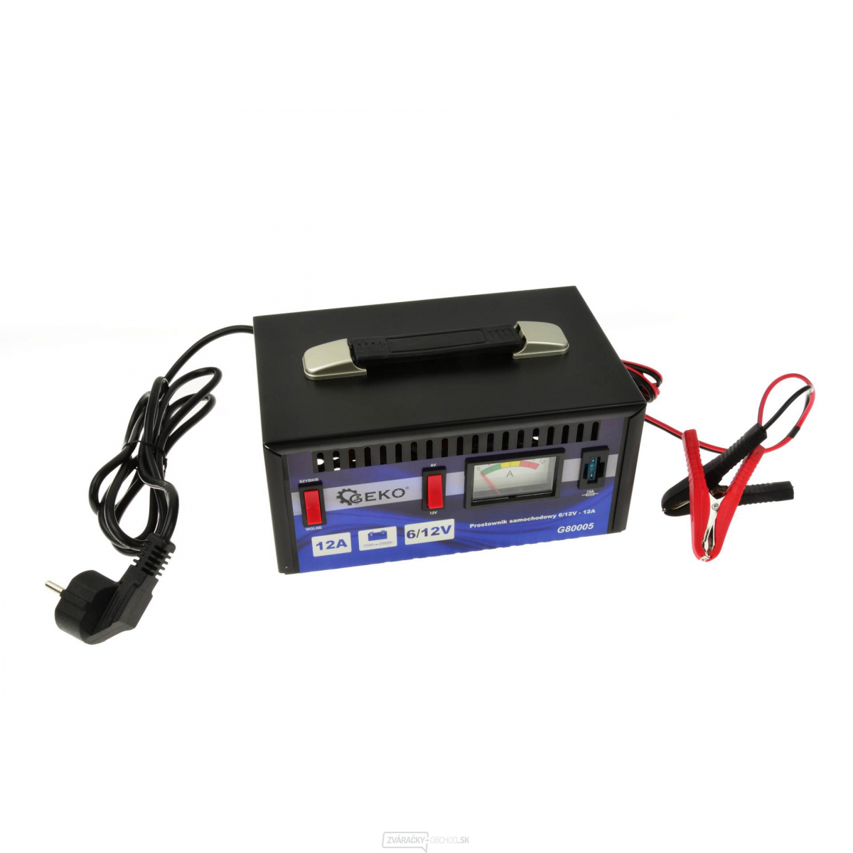 GEKO Autonabíjačka 6/12V - 12A GEKO Autonabíjačka 6/12V - 12A gallery main image