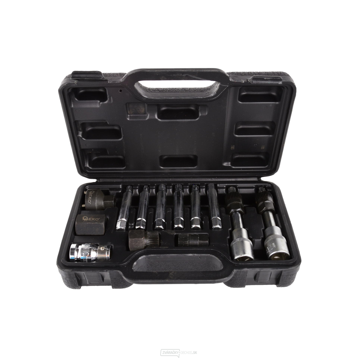 GEKO Sada bitov hex a hviezdy 1/2” pre alternátor - 13ks GEKO Sada bitov hex a hviezdy 1/2” pre alternátor - 13ks gallery main image