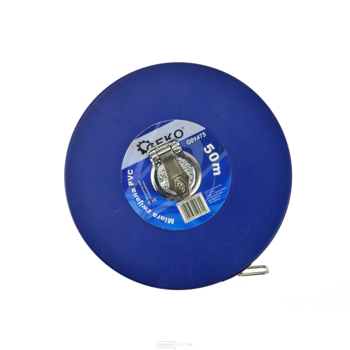 GEKO Pásmo meracie, 50m, š. pásma 13mm, PVC GEKO Pásmo meracie, 50m, š. pásma 13mm, PVC gallery main image