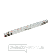 Drevený zvinovací meter 1m GEKO PREMIUM(24/192) Náhľad