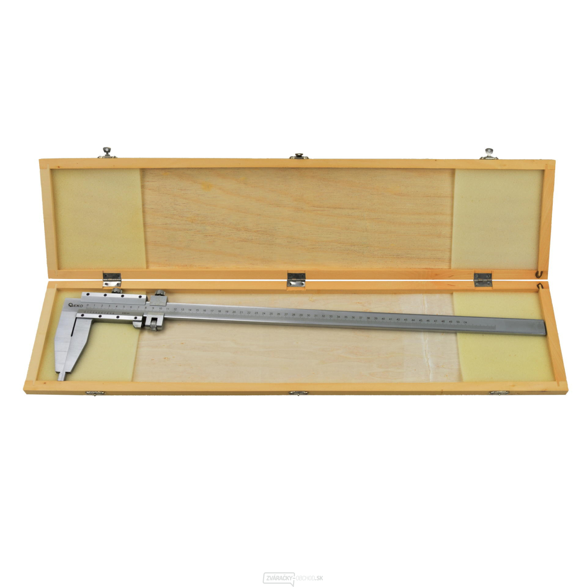 GEKO Mierka posuvné kovové, 0-500mm x 0,05