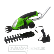 GEKO Aku nožnice na trávu a živý plot s teleskopickou násadou 7,2V náhled