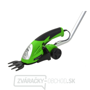 GEKO Aku nožnice na trávu a živý plot s teleskopickou násadou 7,2V náhled