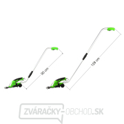 GEKO Aku nožnice na trávu a živý plot s teleskopickou násadou 7,2V náhled