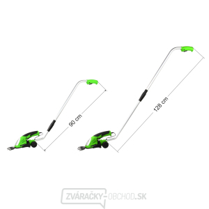 GEKO Aku nožnice na trávu a živý plot s teleskopickou násadou 7,2V GEKO Aku nožnice na trávu a živý plot s teleskopickou násadou 7,2V gallery main image