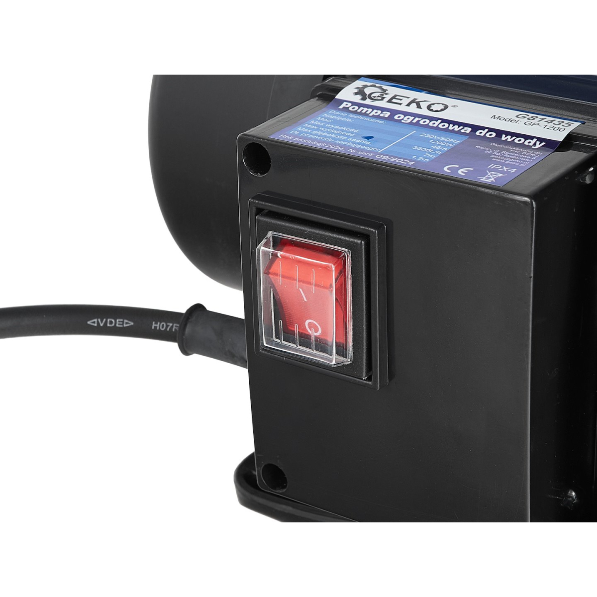 GEKO Čerpadlo záhradné 1200W, 3800 l/hod Náhľad