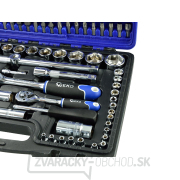 Gola sada Geko G10101, CrV oceľ, profi kufor - 108 ks náhled