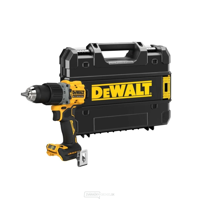 Aku bezuhlíková príklepová vŕtačka 18V XR DCD805NT DeWALT (bez aku a nabíjačky)
