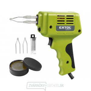 Pištoľ spájkovacia transformátorový s príslušenstvom, 175W Pištoľ spájkovacia transformátorový s príslušenstvom, 175W gallery main image