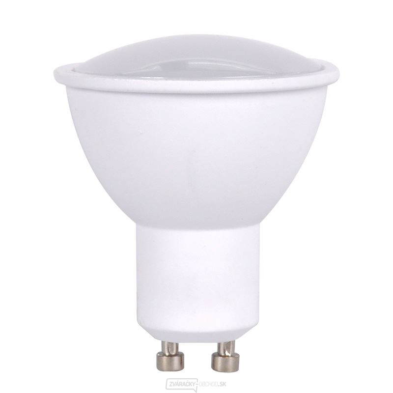 Solight LED žiarovka, bodová, 5W, GU10, 6000K, 425lm, biela