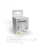 Solight LED žiarovka, bodová, 5W, GU10, 6000K, 425lm, biela Náhľad