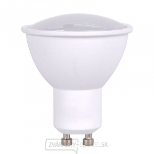 Solight LED žiarovka, bodová, 5W, GU10, 6000K, 425lm, biela