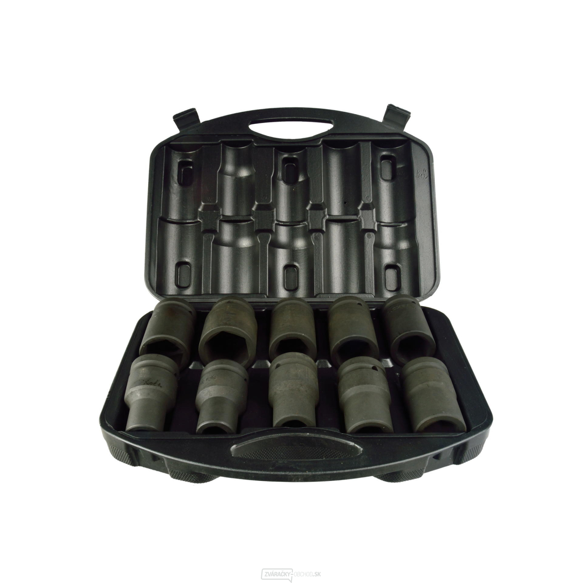 GEKO Sada nástrčných hlavíc 1", 10ks, 17-41mm