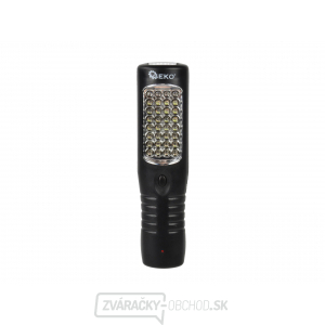 GEKO Dielenská lampa 28 + 4 + 3 LED 230V/12V