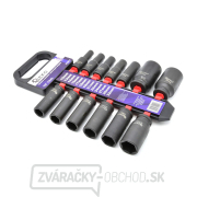 Súprava dlhých rázových nástrčných kľúčov 1/2