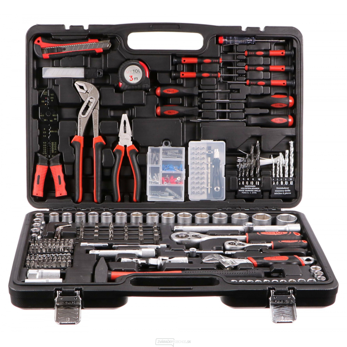 SIXTOL Súprava náradia HOME 350 gallery main image