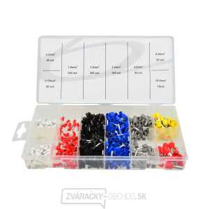 GEKO Dutinové elektrické konektory - dutinky 0,5-10,0 mm2 - 685ks GEKO Dutinové elektrické konektory - dutinky 0,5-10,0 mm2 - 685ks gallery main image