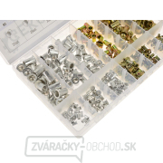 Súprava hliníkových a oceľových nitovacích matíc 300 ks (20) Náhľad