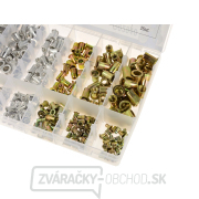 Súprava hliníkových a oceľových nitovacích matíc 300 ks (20) Náhľad