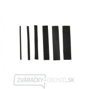 GEKO Zmršťovacie hadičky - bužírky, čierne, dĺžka 95 mm, súprava 196 ks Náhľad
