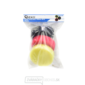 GEKO Sada leštiace kotúče na vŕtačku 150 mm - 3ks GEKO Sada leštiace kotúče na vŕtačku 150 mm - 3ks gallery main image