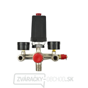 GEKO Tlakový spínač - 230 V s manometre, maximálny tlak 12 bar GEKO Tlakový spínač - 230 V s manometre, maximálny tlak 12 bar náhled