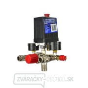 GEKO Tlakový spínač - 230 V s manometre, maximálny tlak 12 bar GEKO Tlakový spínač - 230 V s manometre, maximálny tlak 12 bar náhled