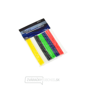 GEKO Tyčinky tavné pre lepiacu pištoľ farebné 7mm - 12ks GEKO Tyčinky tavné pre lepiacu pištoľ farebné 7mm - 12ks gallery main image