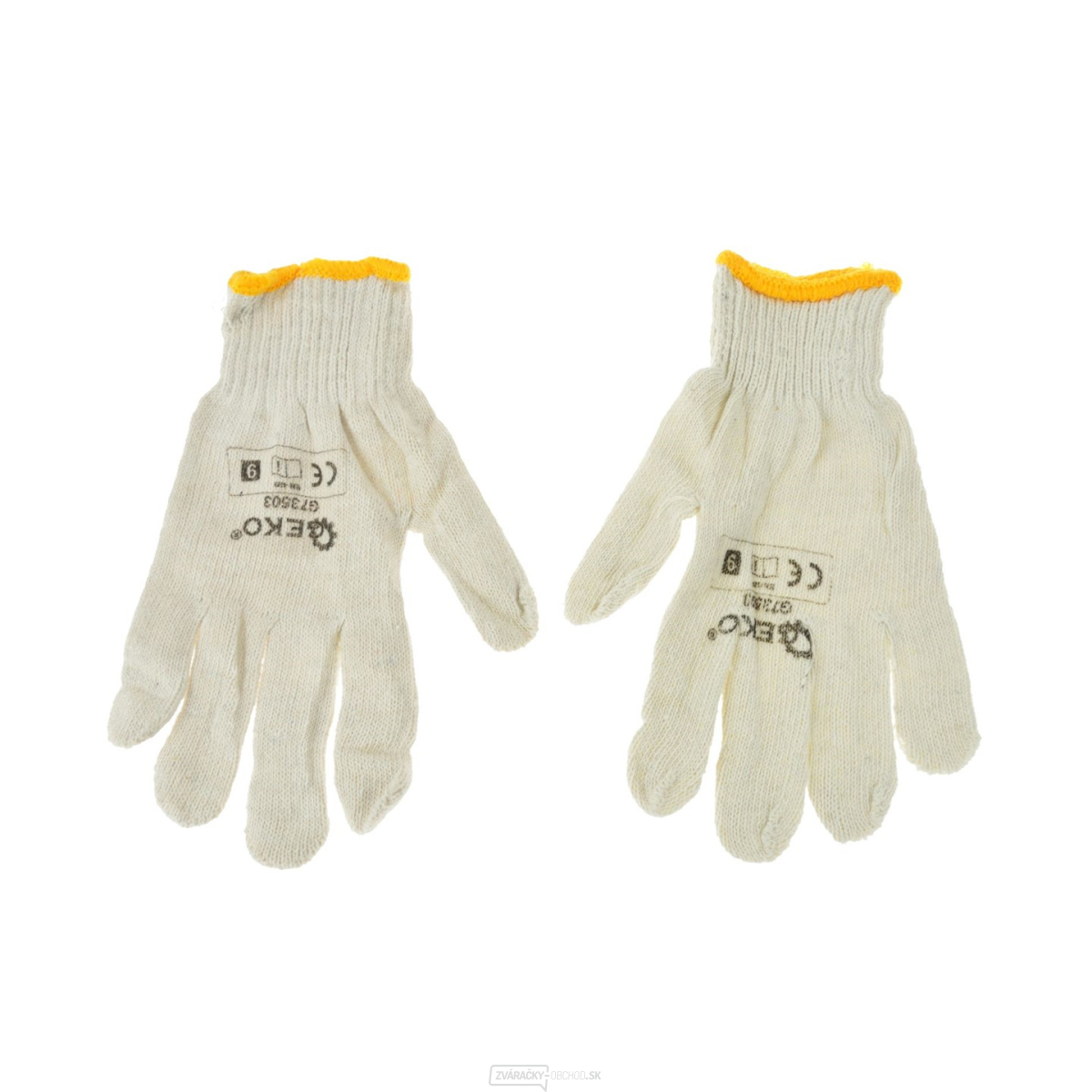 GEKO Pletené pracovné rukavice