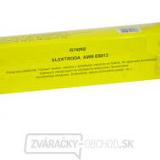 GEKO Elektródy zváracie rutilové, 4x350 mm, zvárací prúd 150-190A, ružové Náhľad