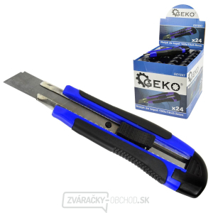 GEKO Nôž ulamovací 100x18x0,5 mm GEKO Nôž ulamovací 100x18x0,5 mm gallery main image