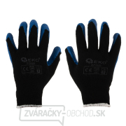 MODRÉ zateplené zimné pracovné rukavice veľkosť 9 (12/240) Náhľad