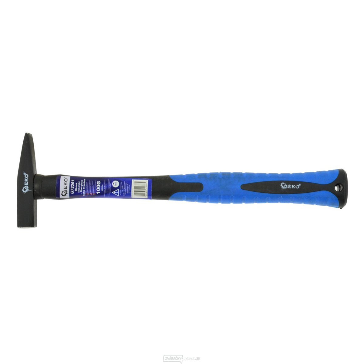 GEKO Kladivo zámočnícke, 100g, sklolaminátová násada