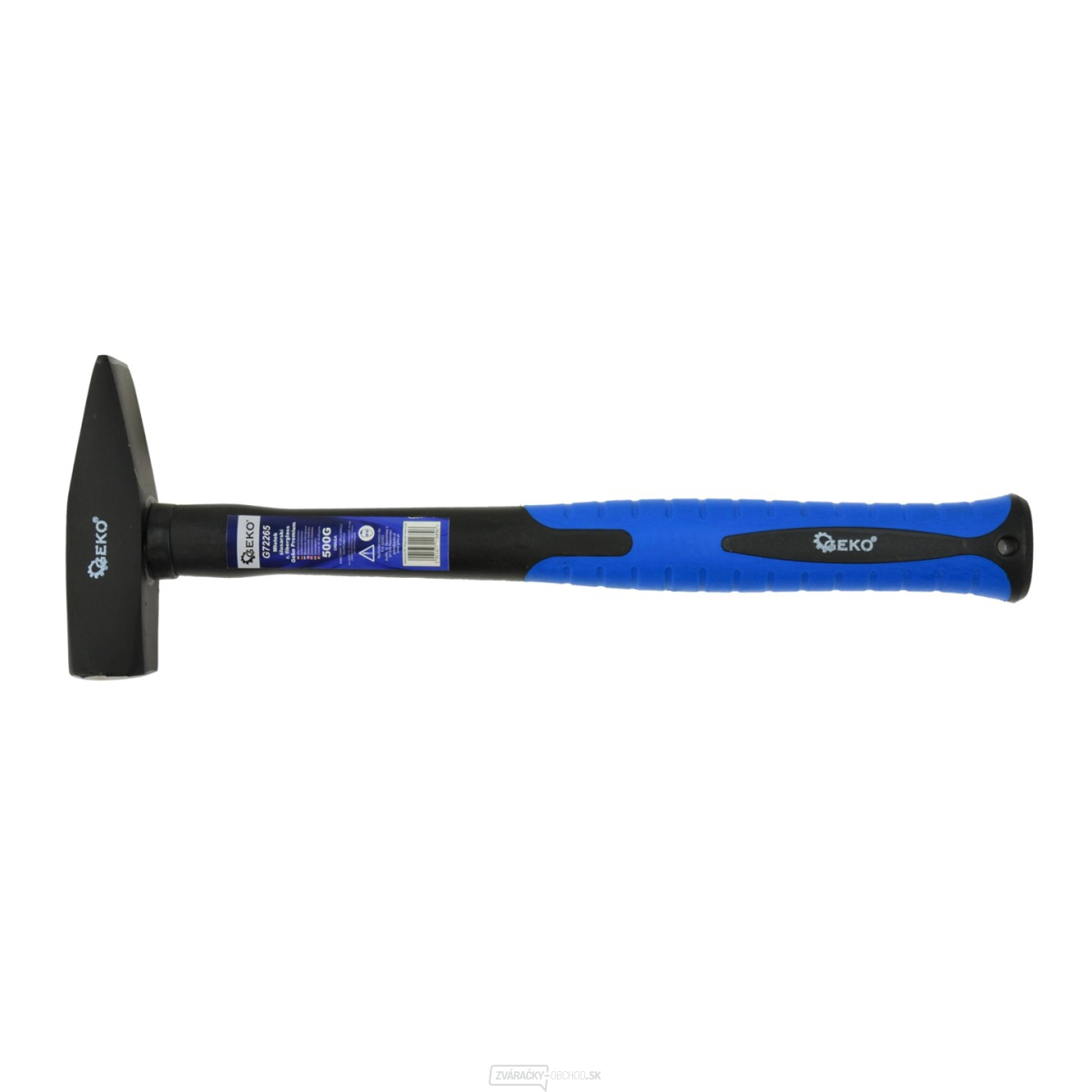 GEKO Kladivo zámočnícke, 500g, sklolaminátová násada
