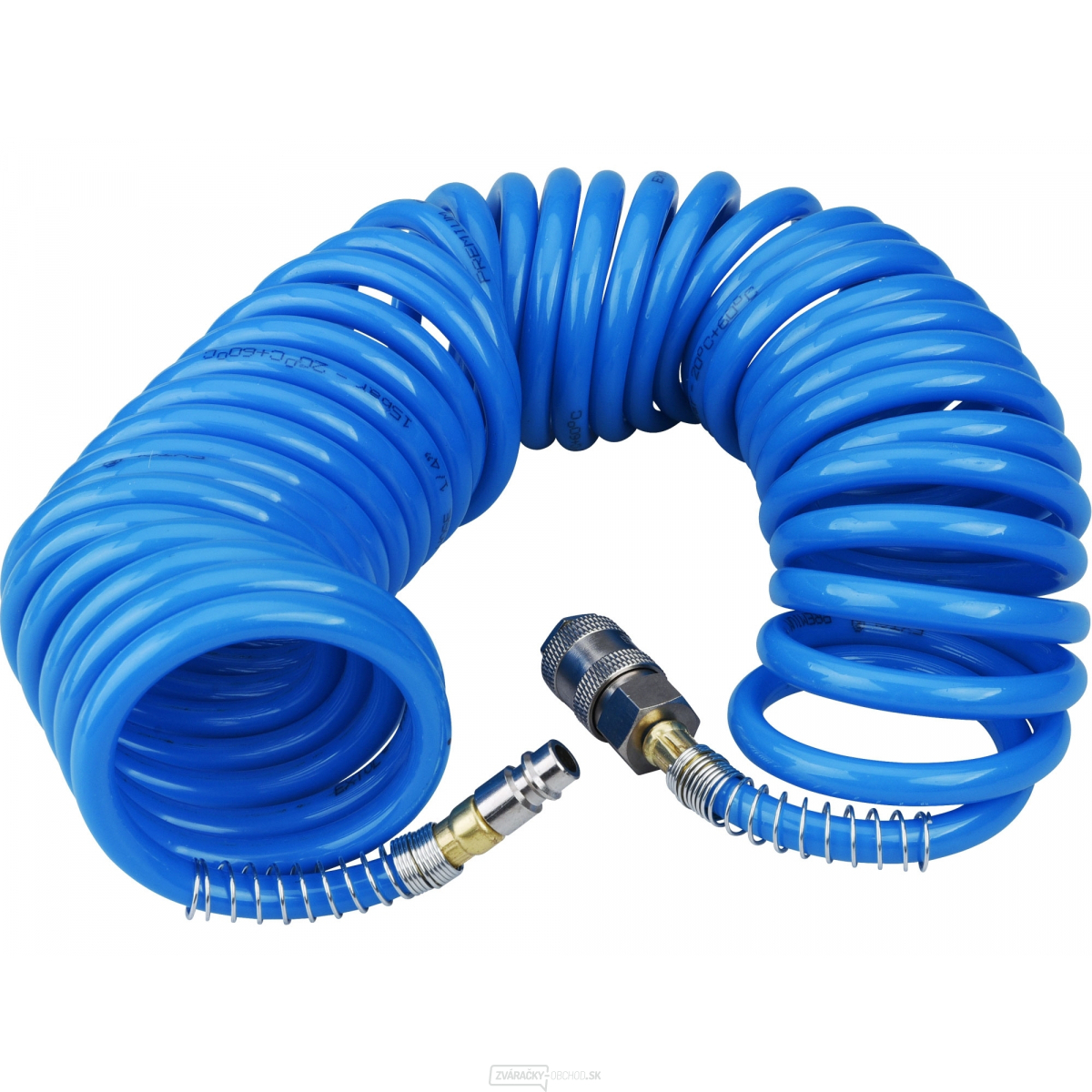 Hadica vzduchová spirálová PU,L 8m